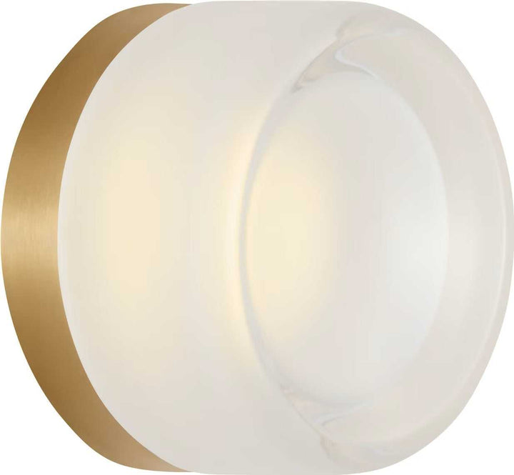 Tatum LED Wall Sconce in Satin Brass Visual Comfort Studio Canada