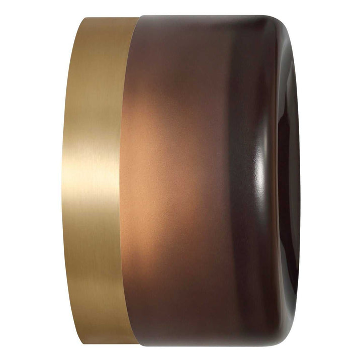 Tatum LED Wall Sconce in Satin Brass Visual Comfort Studio Canada