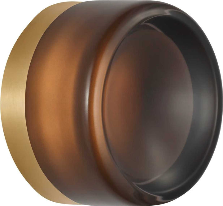 Tatum LED Wall Sconce in Satin Brass Visual Comfort Studio Canada