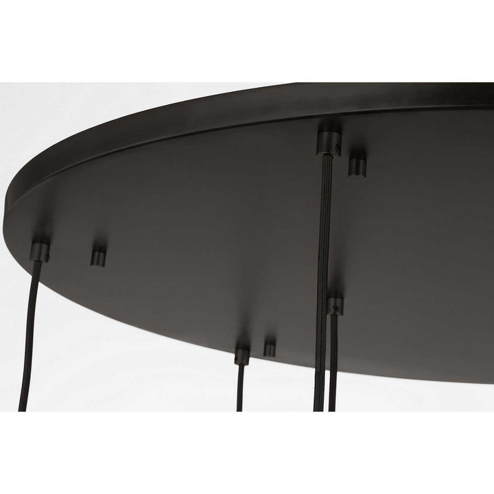 Sorelle Nine Light Chandelier in Aged Iron Visual Comfort Studio Canada