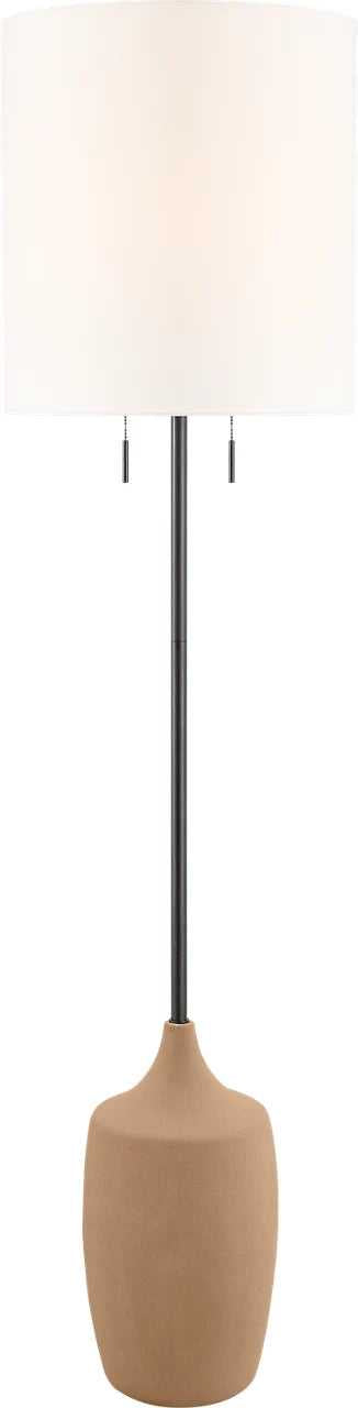 Sayer Two Light Floor Lamp in Aged Iron Visual Comfort Studio Canada