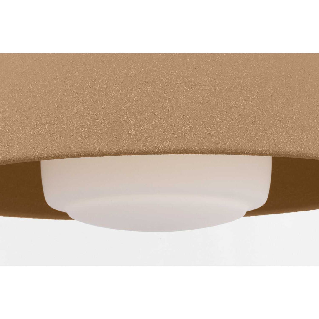Liora One Light Flush Mount in Estate Brass Visual Comfort Studio Canada