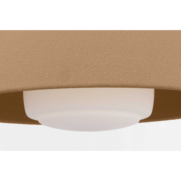 Liora One Light Flush Mount in Estate Brass Visual Comfort Studio Canada