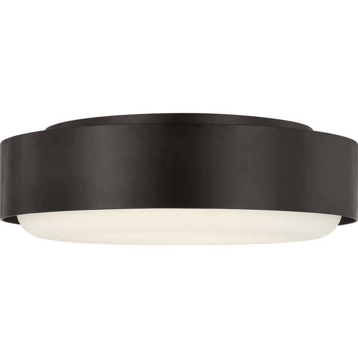 Aurelle Two Light Flush Mount in Aged Iron Visual Comfort Studio Canada