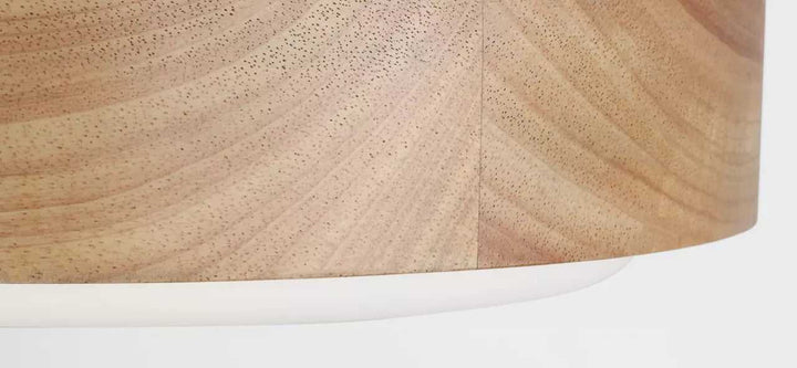 Aurelle Two Light Flush Mount in Natural Honey Visual Comfort Studio Canada