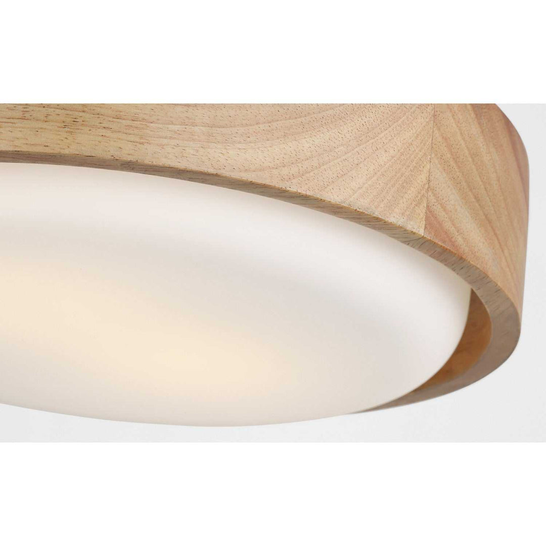 Aurelle Two Light Flush Mount in Natural Honey Visual Comfort Studio Canada