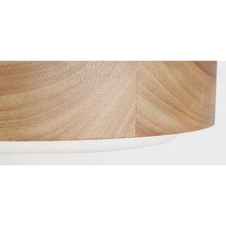 Aurelle Two Light Flush Mount in Natural Honey Visual Comfort Studio Canada