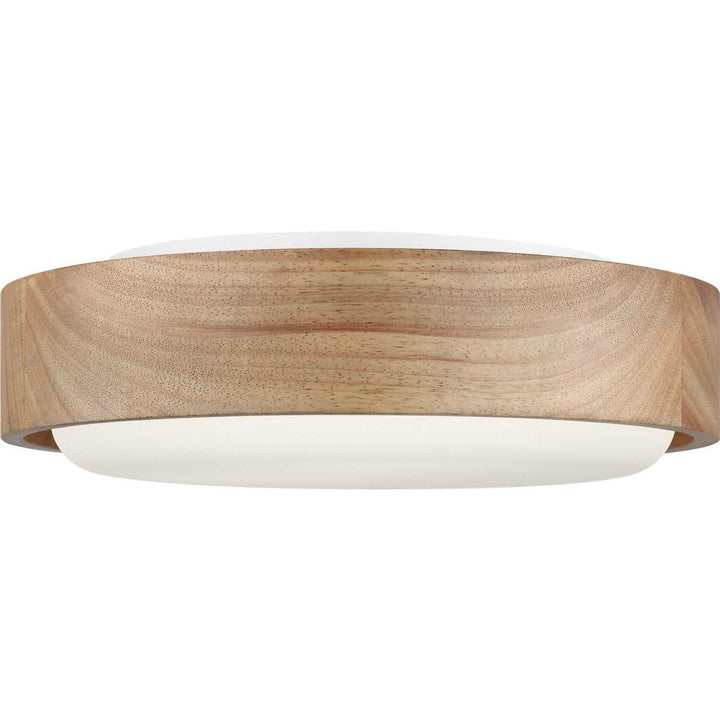 Aurelle Two Light Flush Mount in Natural Honey Visual Comfort Studio Canada