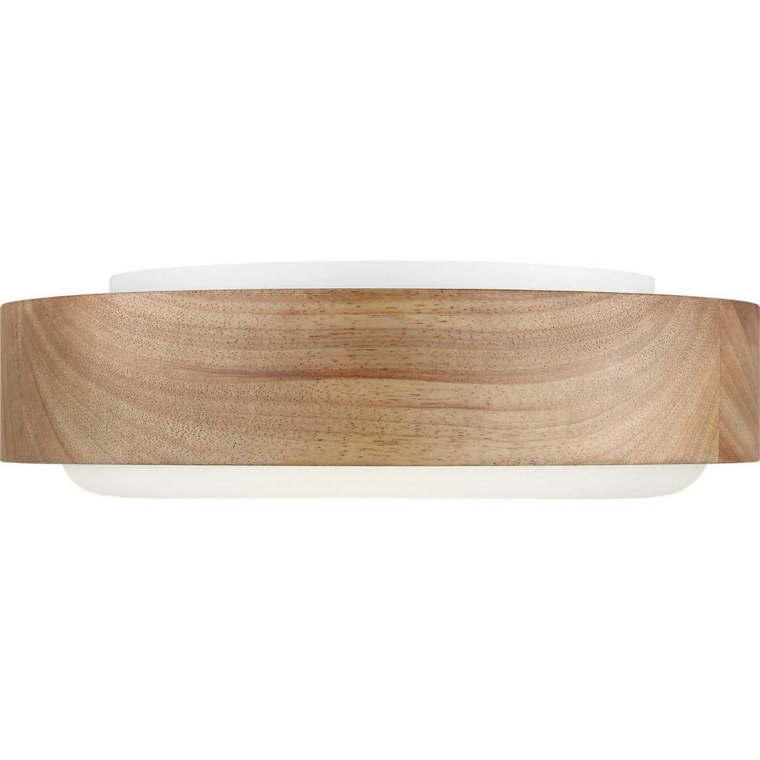 Aurelle Two Light Flush Mount in Natural Honey Visual Comfort Studio Canada