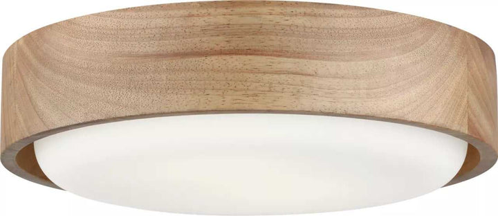 Aurelle Two Light Flush Mount in Natural Honey Visual Comfort Studio Canada