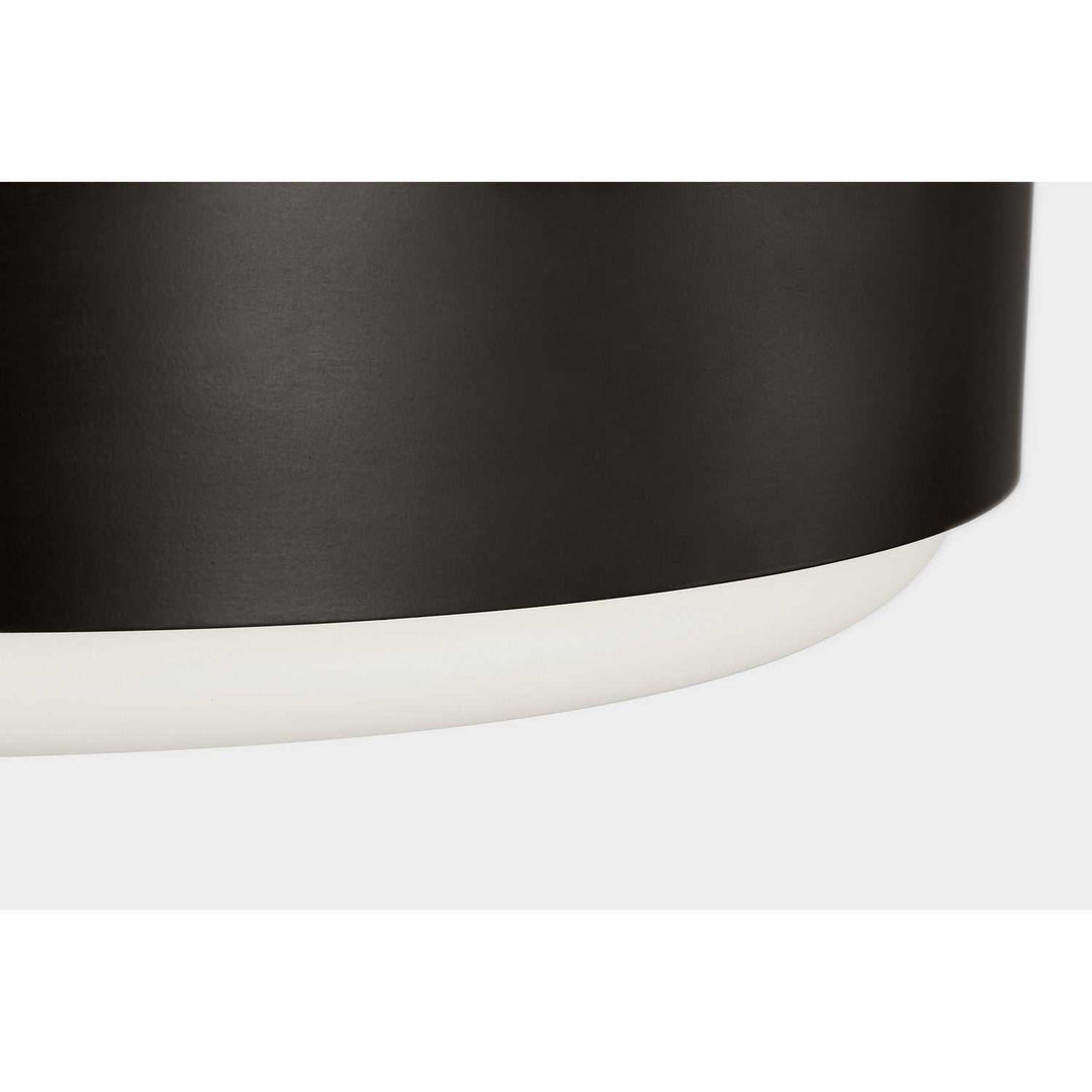 Aurelle Three Light Flush Mount in Aged Iron Visual Comfort Studio Canada