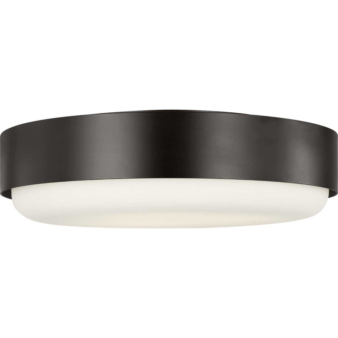 Aurelle Three Light Flush Mount in Aged Iron Visual Comfort Studio Canada