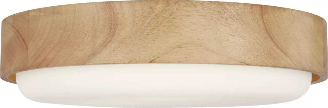 Aurelle Three Light Flush Mount in Natural Honey Visual Comfort Studio Canada