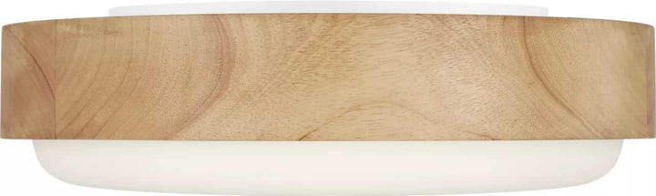 Aurelle Three Light Flush Mount in Natural Honey Visual Comfort Studio Canada
