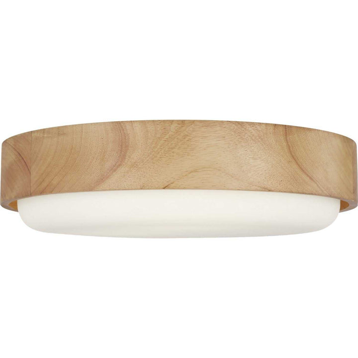 Aurelle Three Light Flush Mount in Natural Honey Visual Comfort Studio Canada