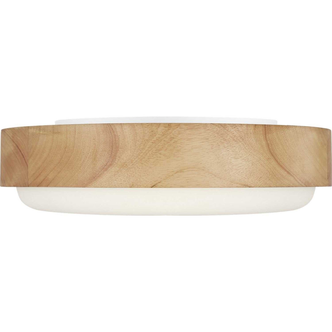 Aurelle Three Light Flush Mount in Natural Honey Visual Comfort Studio Canada