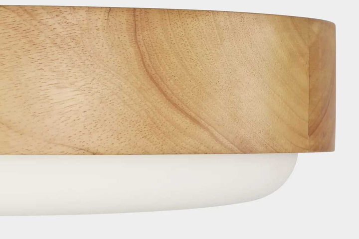 Aurelle Three Light Flush Mount in Natural Honey Visual Comfort Studio Canada