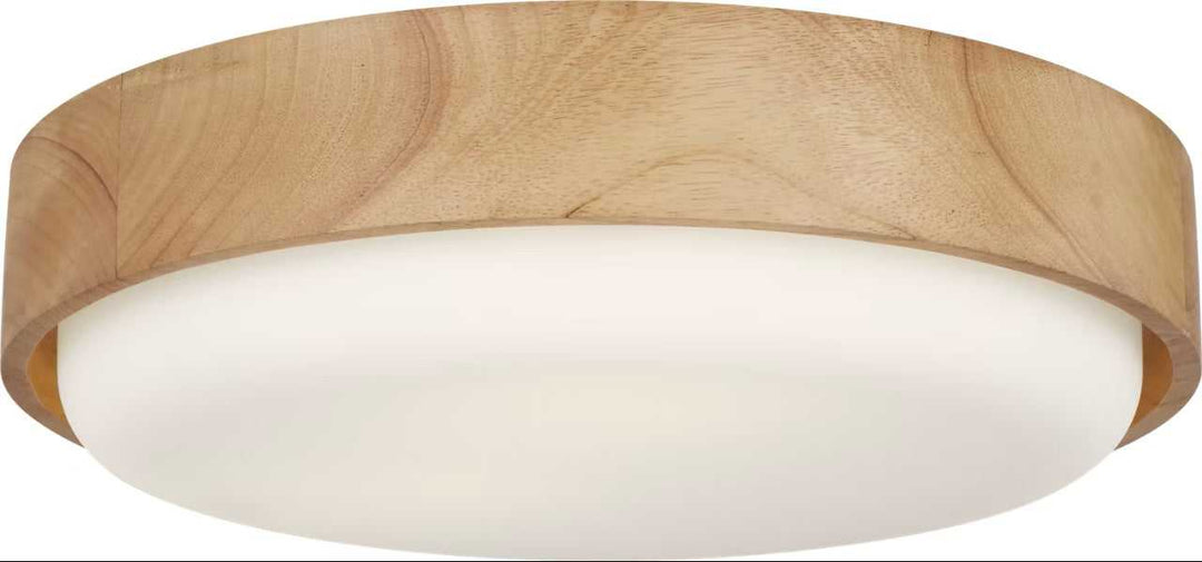 Aurelle Three Light Flush Mount in Natural Honey Visual Comfort Studio Canada