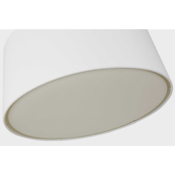 Hale Three Light Flush Mount in Estate Brass Visual Comfort Studio Canada