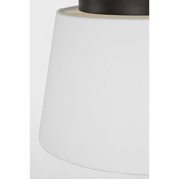 Hale Two Light Flush Mount in Aged Iron Visual Comfort Studio Canada