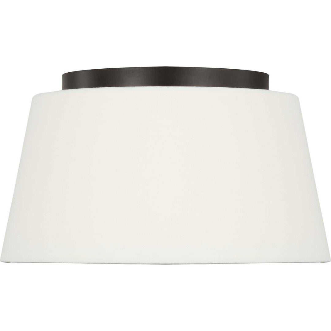 Hale Two Light Flush Mount in Aged Iron Visual Comfort Studio Canada