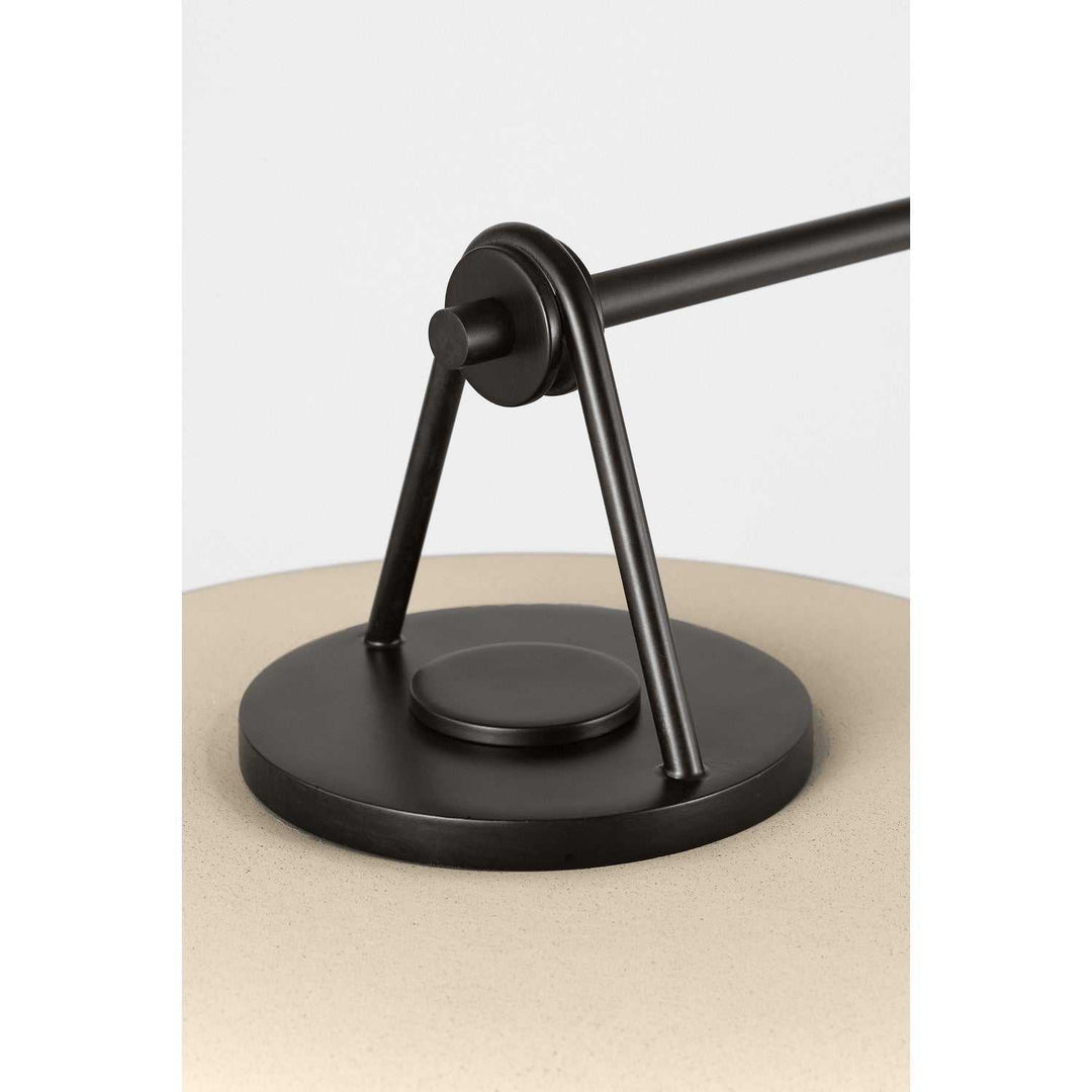 Liora Two Light Linear Chandelier in Aged Iron Visual Comfort Studio Canada