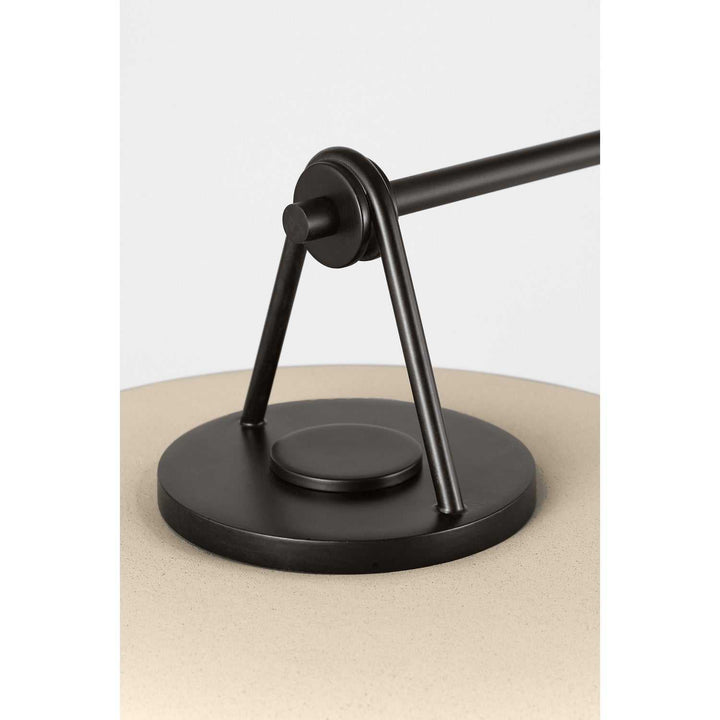 Liora Two Light Linear Chandelier in Aged Iron Visual Comfort Studio Canada