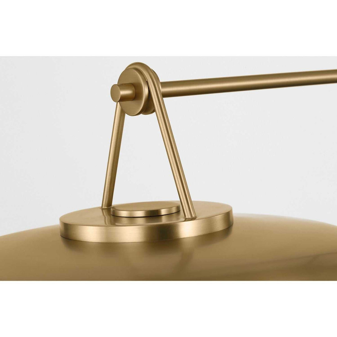 Liora Two Light Linear Chandelier in Estate Brass Visual Comfort Studio Canada