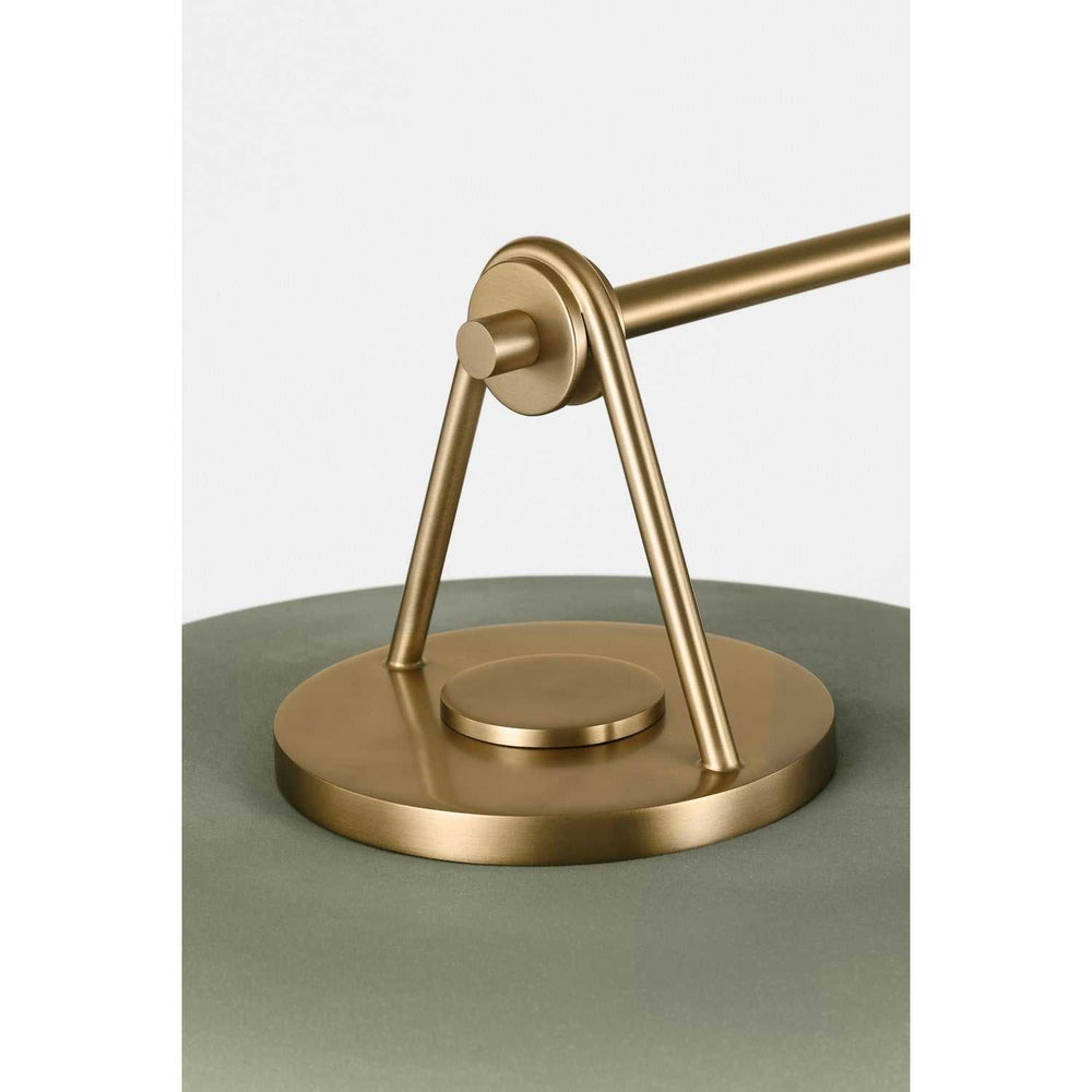 Liora Two Light Linear Chandelier in Estate Brass Visual Comfort Studio Canada