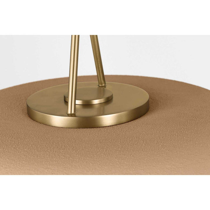 Liora Two Light Linear Chandelier in Estate Brass Visual Comfort Studio Canada