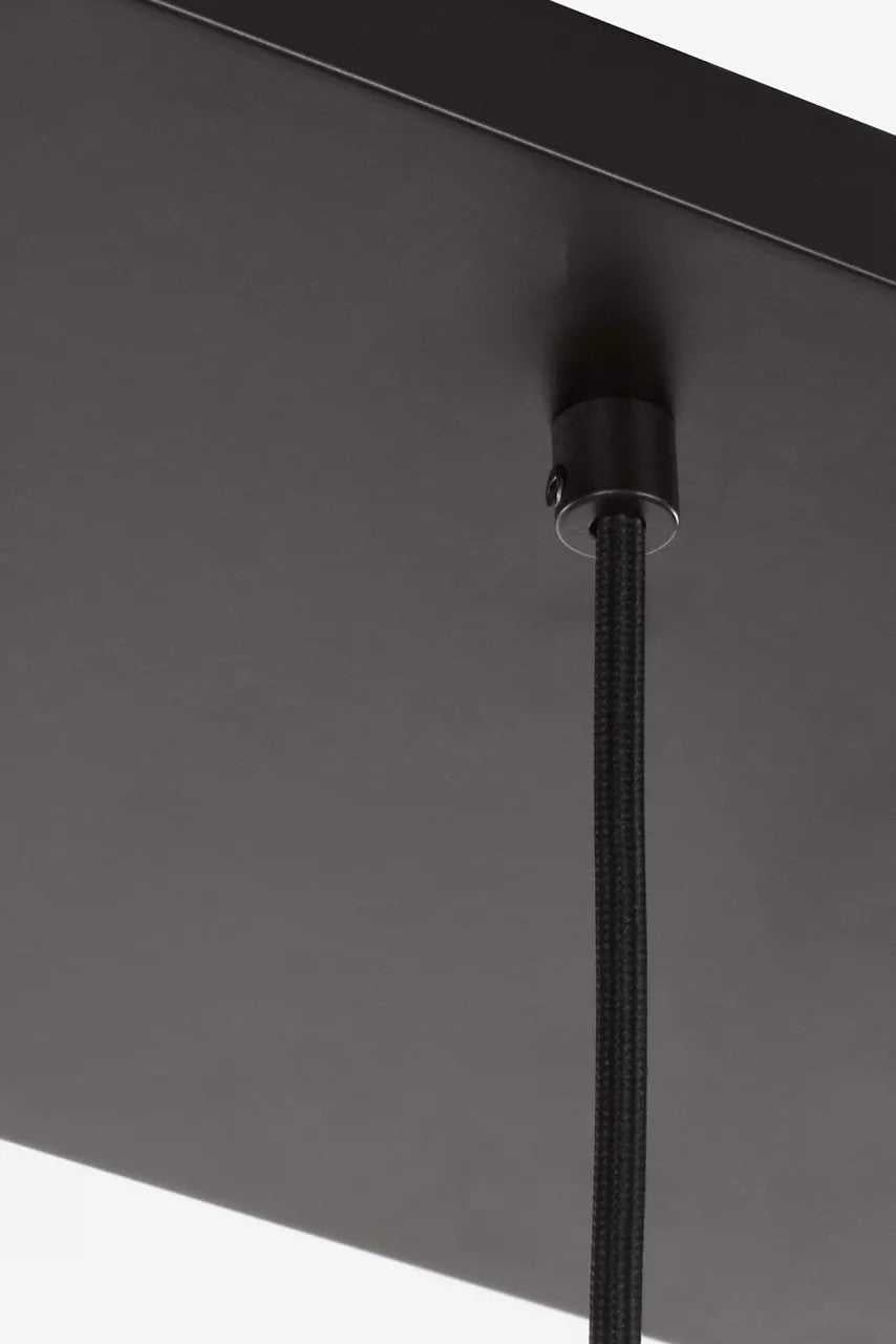 Sorelle Eight Light Linear Chandelier in Aged Iron Visual Comfort Studio Canada