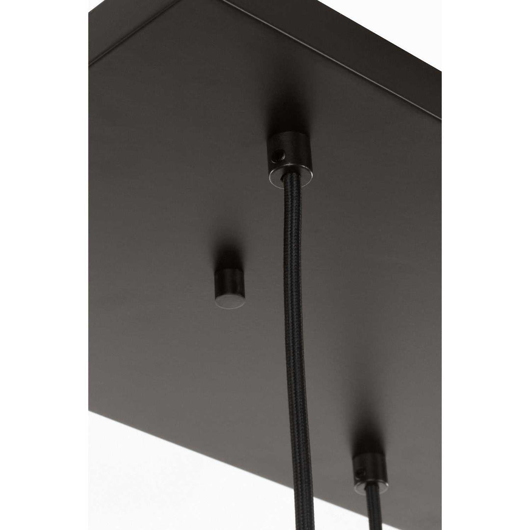 Sorelle Six Light Linear Chandelier in Aged Iron Visual Comfort Studio Canada