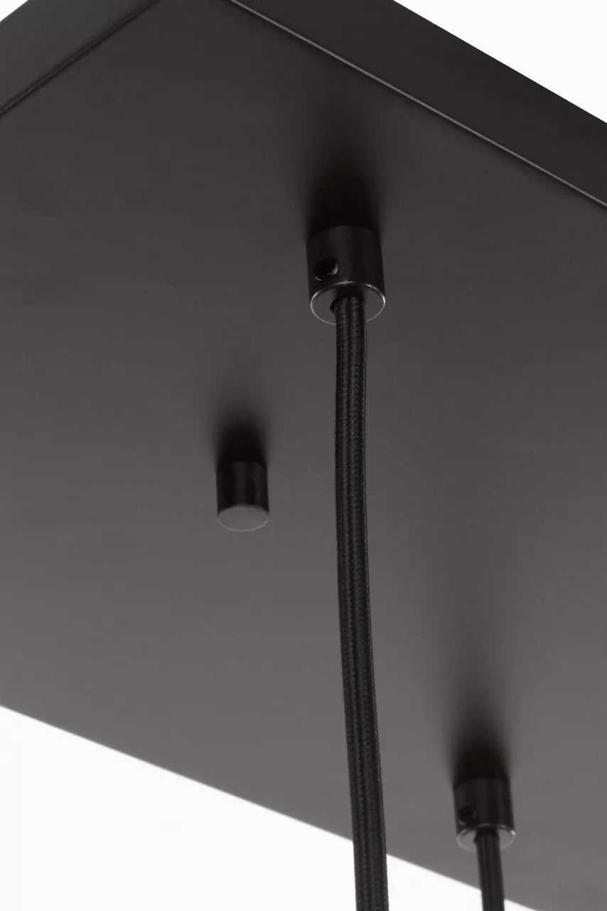 Sorelle Six Light Linear Chandelier in Aged Iron Visual Comfort Studio Canada