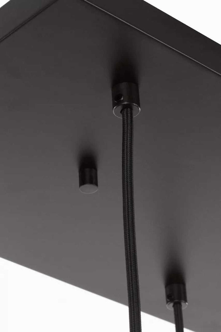 Sorelle Six Light Linear Chandelier in Aged Iron Visual Comfort Studio Canada