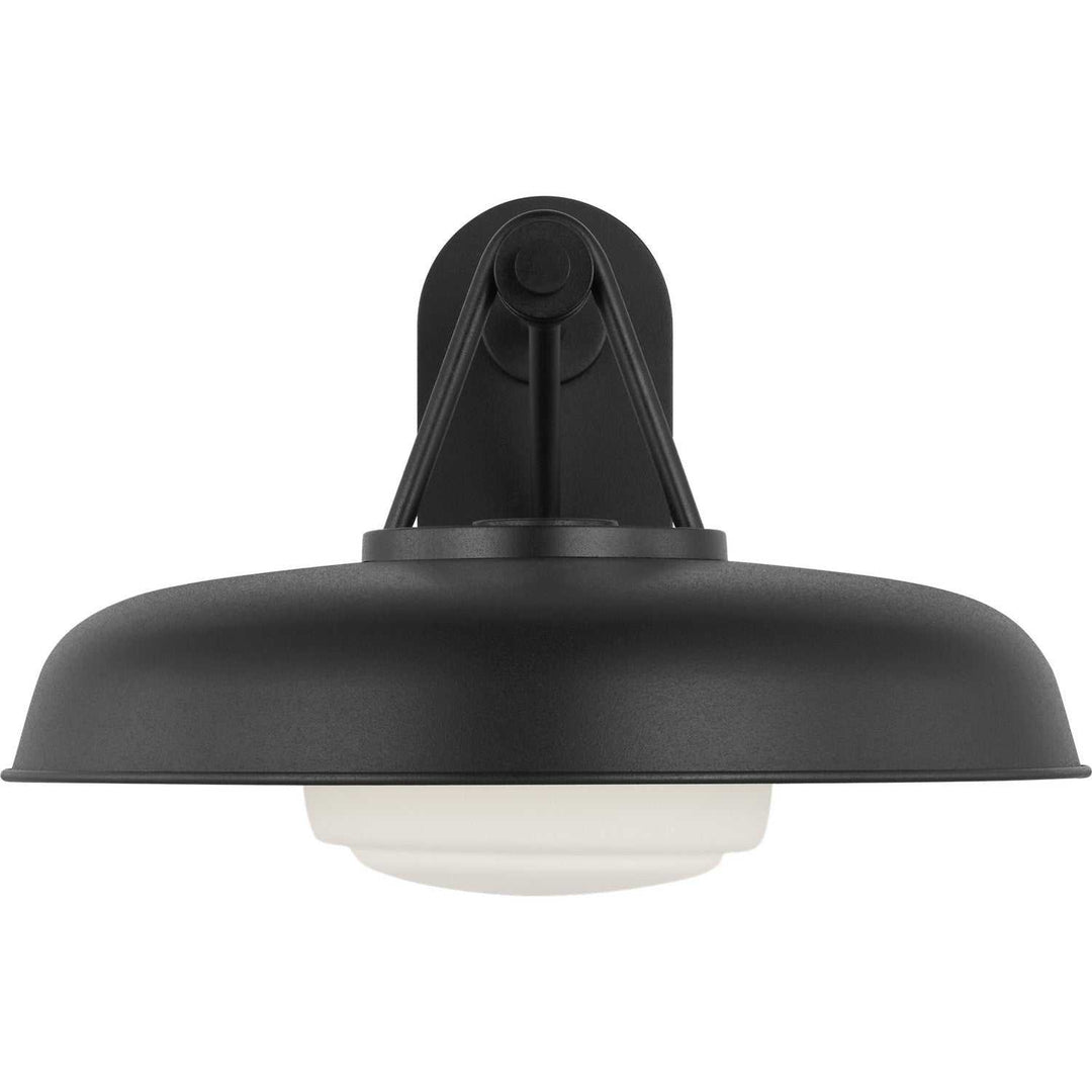 Liora One Light Wall Lantern in Textured Black Visual Comfort Studio Canada