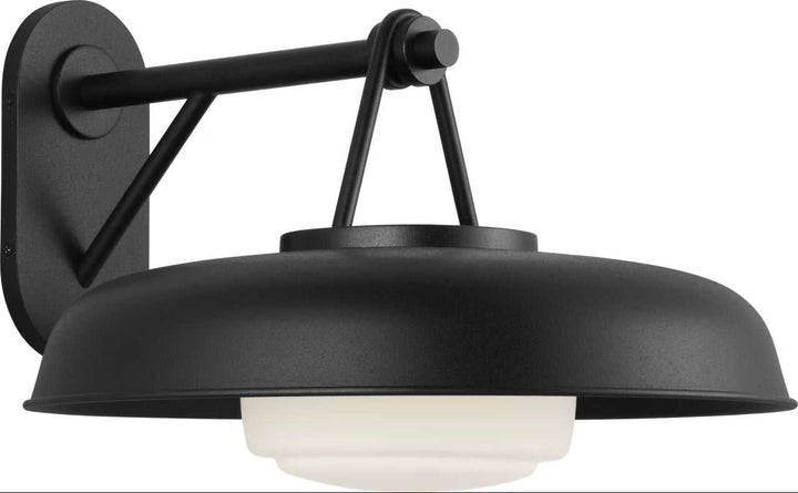 Liora One Light Wall Lantern in Textured Black Visual Comfort Studio Canada