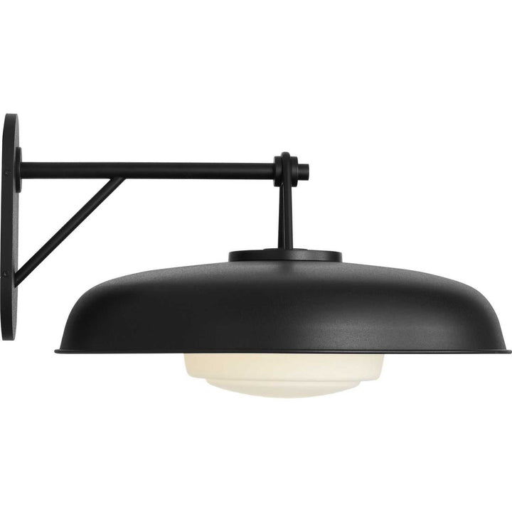Liora One Light Outdoor Wall Mount in Textured Black Visual Comfort Studio Canada