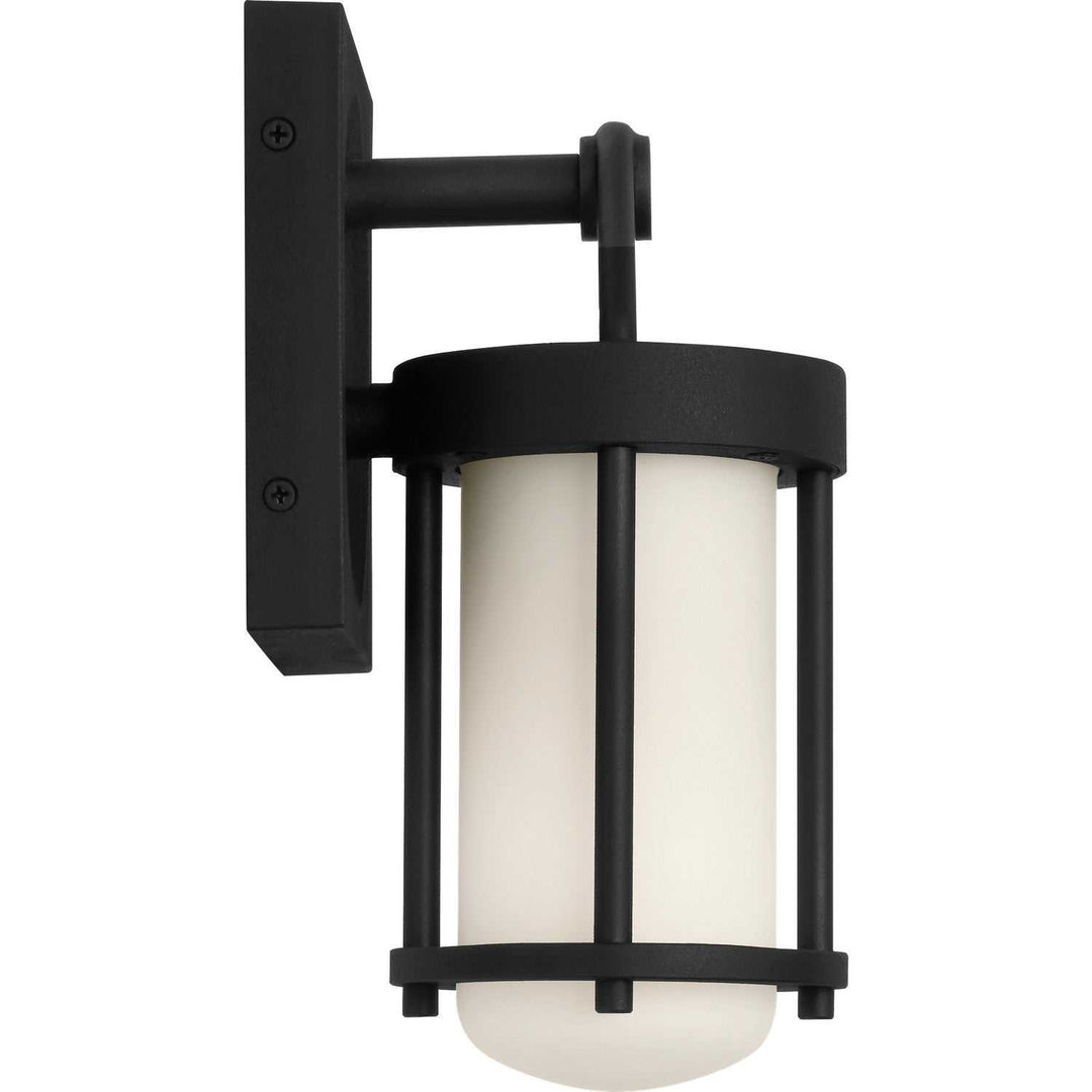 Otis One Light Wall Lantern in Textured Black Visual Comfort Studio Canada