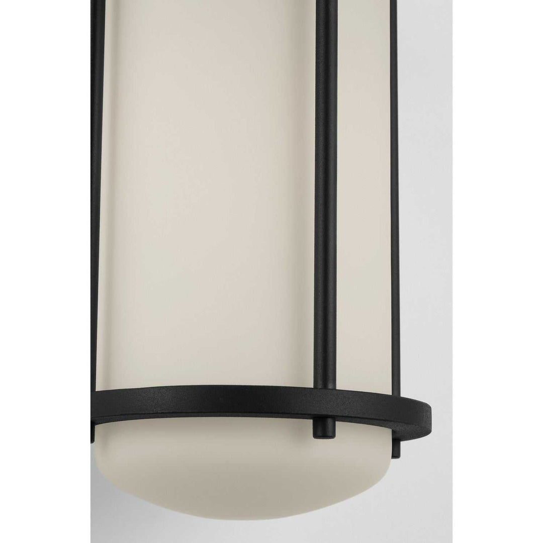 Otis One Light Wall Lantern in Textured Black Visual Comfort Studio Canada