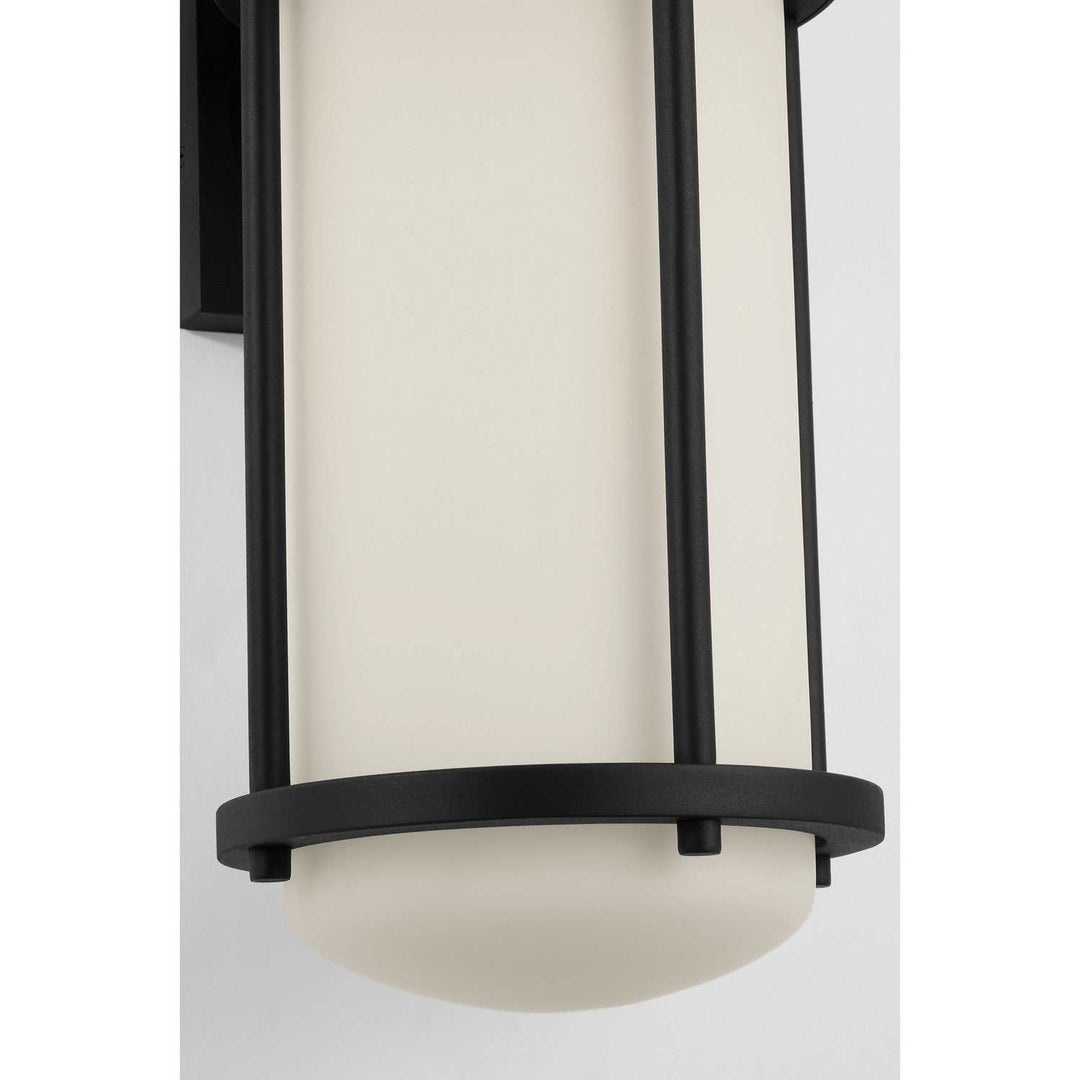 Otis One Light Wall Lantern in Textured Black Visual Comfort Studio Canada