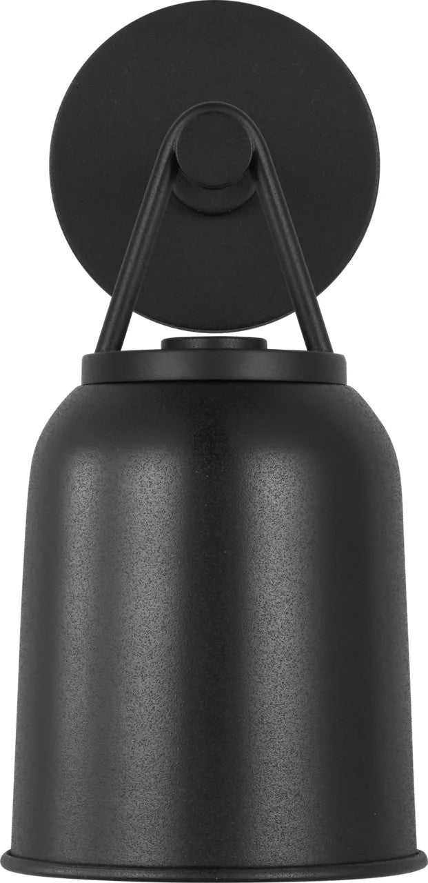 Liora One Light Wall Lantern in Textured Black Visual Comfort Studio Canada