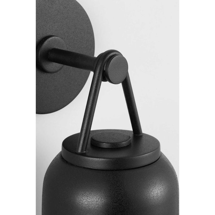 Liora One Light Wall Lantern in Textured Black Visual Comfort Studio Canada