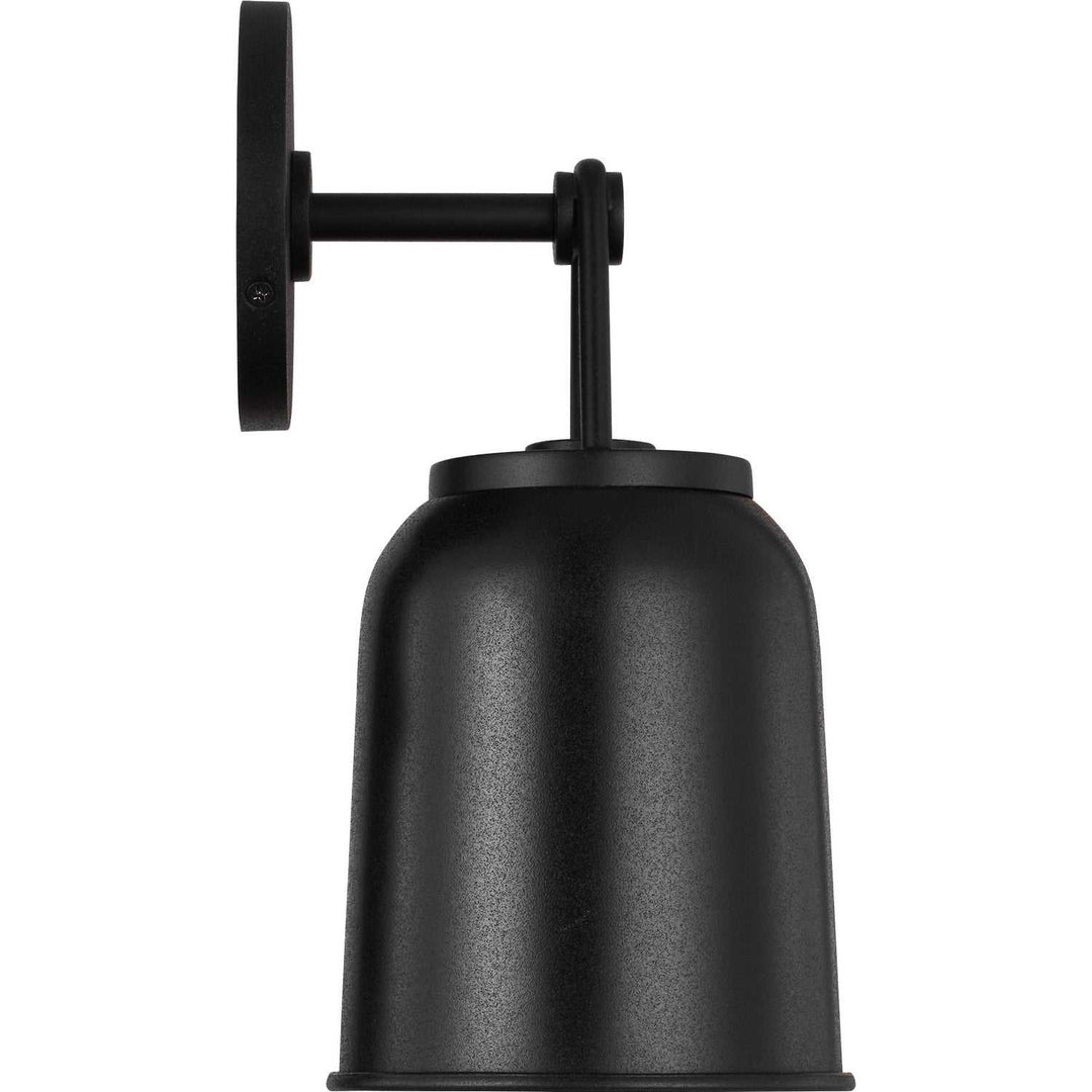 Liora One Light Wall Lantern in Textured Black Visual Comfort Studio Canada