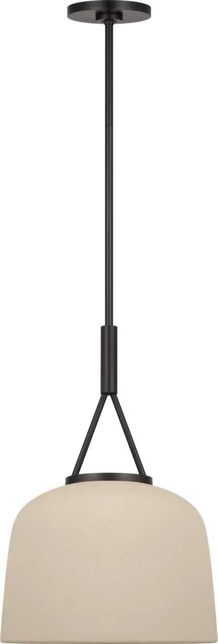 Liora One Light Pendant in Aged Iron Visual Comfort Studio Canada
