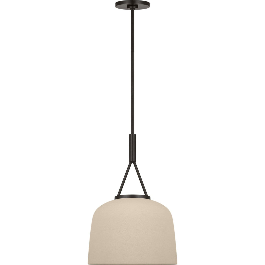 Liora One Light Pendant in Aged Iron Visual Comfort Studio Canada