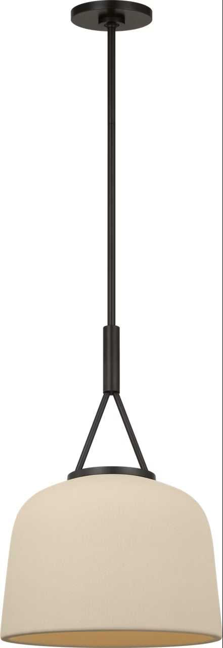 Liora One Light Pendant in Aged Iron Visual Comfort Studio Canada