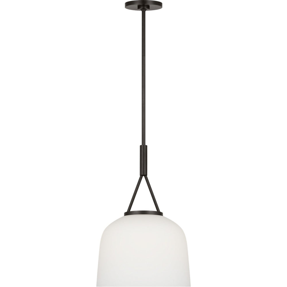 Liora One Light Pendant in Aged Iron Visual Comfort Studio Canada