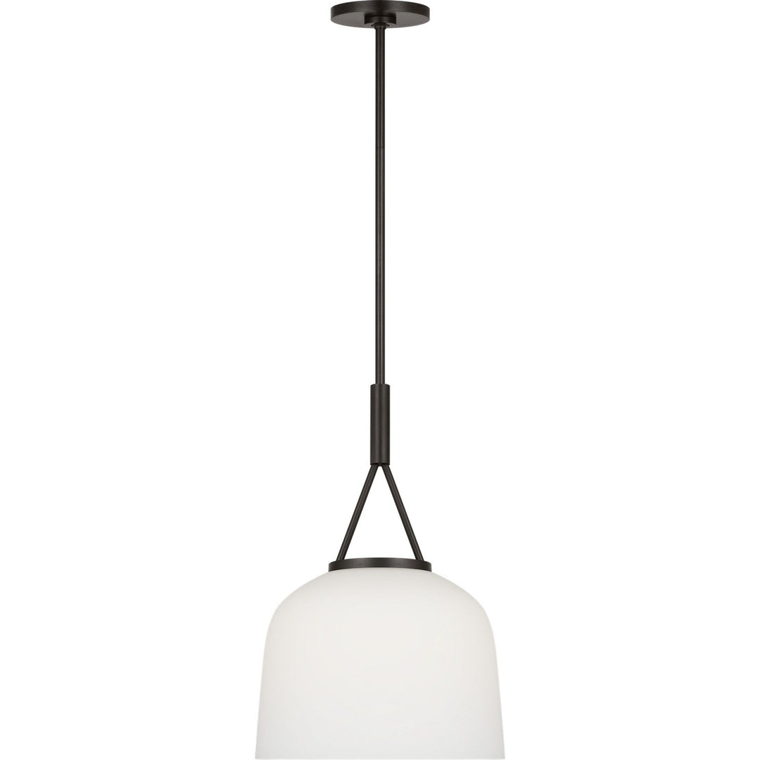 Liora One Light Pendant in Aged Iron Visual Comfort Studio Canada