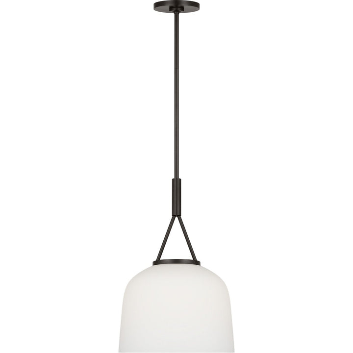 Liora One Light Pendant in Aged Iron Visual Comfort Studio Canada