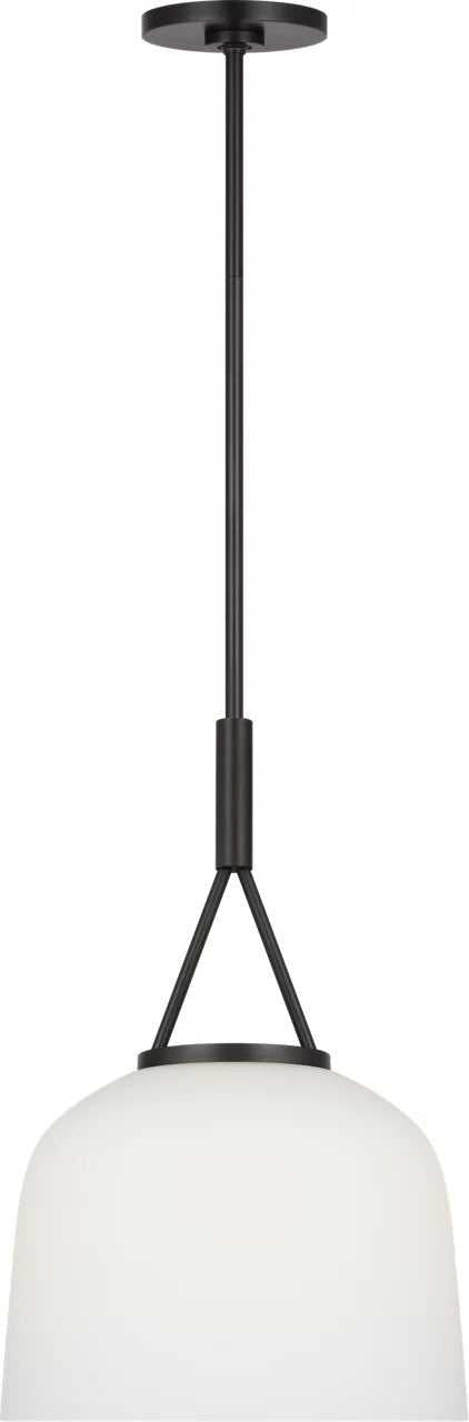 Liora One Light Pendant in Aged Iron Visual Comfort Studio Canada